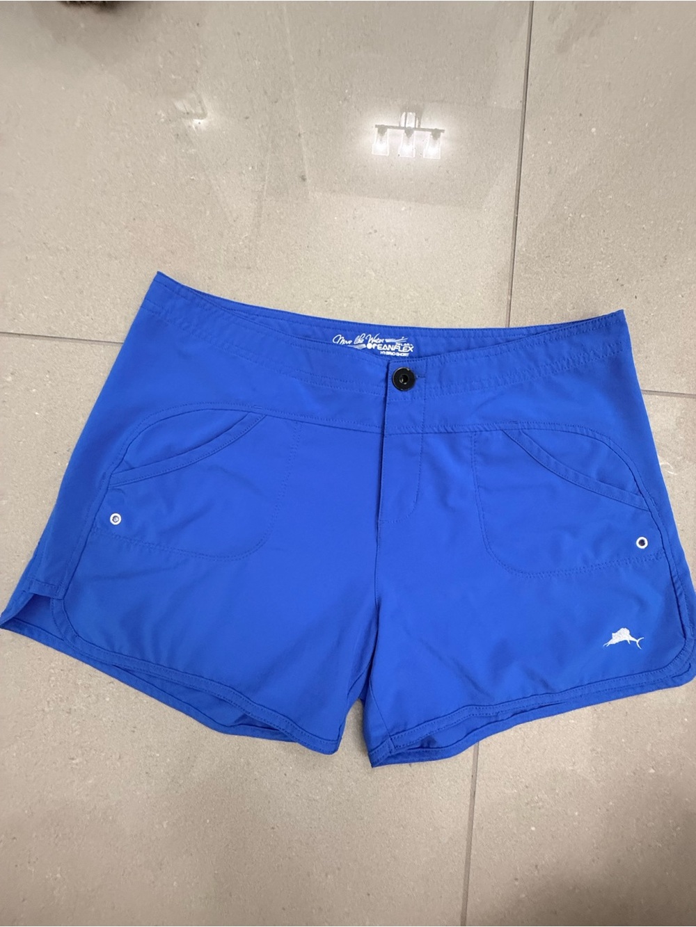 Pelagic Women’s Electric Blue Athletic Shorts